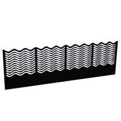 aqua connect Ocean Wave &Uuml;berlaufkamm