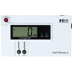 Dual TDS Meter DM-2 Deluxe Inine Dual Probe TDS Meter