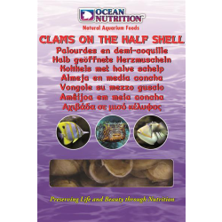 Ocean Nutrition Clams on the half Shell (Mono Tray) 100 g